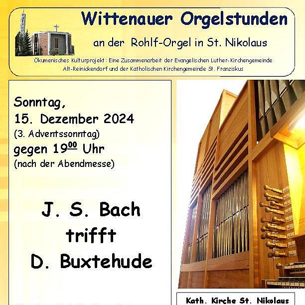 Konzert "Bach trifft Buxtehude"